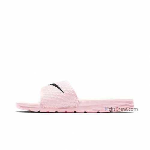 ナイキ ベナッシ サンダル ピンク レディース 【 PINK NIKE WMNS BENASSI SOLARSOFT PRISM WOMENS 705475601 】