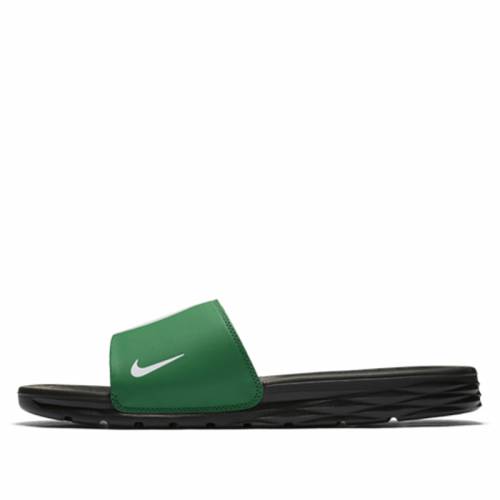 ナイキ ベナッシ サンダル セルティックス 緑 グリーン スリッパ メンズ 【 GREEN NIKE NBA BENASSI SOLARSOFT CELTICS MINIMALISTIC SLIPPERS 917551301 】