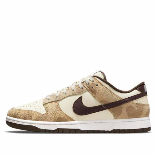 ナイキ ダンク ダンクロー スニーカー メンズ 【 NIKE RETRO PRM ANIMAL PACK GIRAFFE CHEETAH BEIGE BROWN DH7913200 BEACH BAROQUE BROWNCANVASSAIL 】