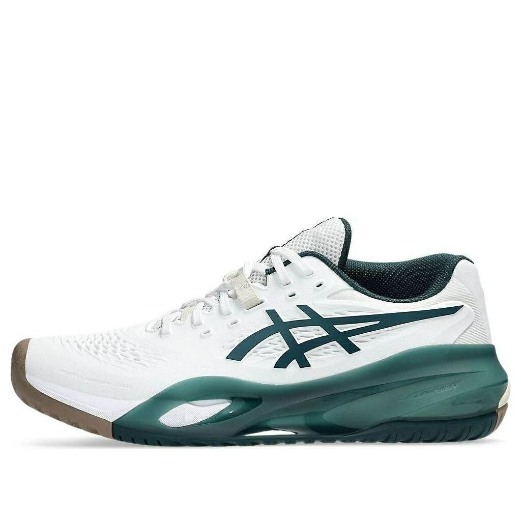 アシックス 白色 ホワイト 緑 グリーン 'WHITE GREEN' スニーカー メンズ ASICS GEL-RESOLUTION X SAXON 1041A481-111 / WHITE SAXON GREEN