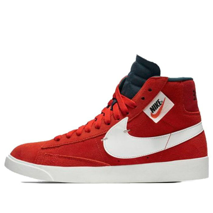 ナイキ ブレイザー ミッド レベル レディース スニーカー 【 NIKE WMNS BLAZER MID REBEL XX HABANERO RED WHITEBLACKFADED SPRUCE WOMENS BQ4022601 】