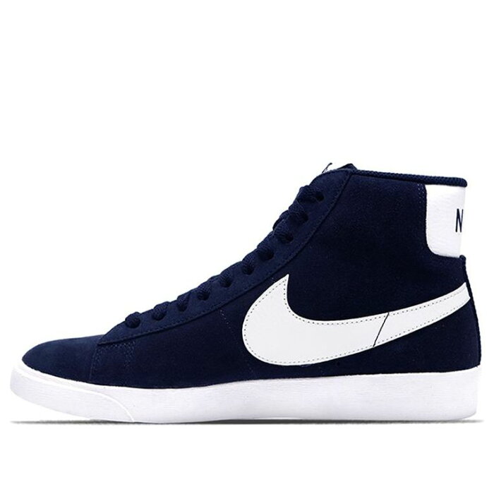 ナイキ ブレイザー ミッド ビンテージ ヴィンテージ スエード スウェード レディース スニーカー 【 VINTAGE NIKE WMNS BLAZER MID SUEDE BLUE WHITE WOMENS AV9376400 】