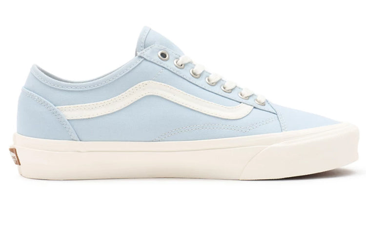 ヴァンズ バンズ スニーカー 運動靴 青色 ブルー オールドスクール スニーカー メンズ 【 VANS ECO THEORY TAPERED LOWTOP CANVAS SHOES BLUE VN0A54F49FR 】