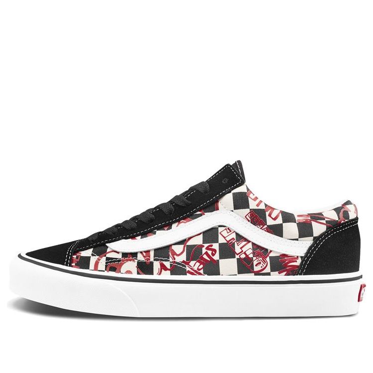 ヴァンズ バンズ 'CHECKERBOARD RED' スニーカー メンズ 【 VANS STYLE 36 VN0A3DZ31IW 】