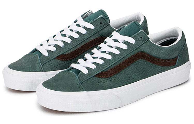 ヴァンズ バンズ 緑 グリーン スニーカー メンズ 【 VANS GREEN STYLE 36 VN0A3DZ3T73 】