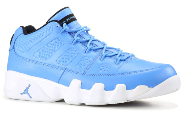 Nike Jordan Blanco Blanco 'PANTONE' Junior Kids JORDAN (GS) AIR 9 RETRO LOW 833447-401 / UNVRSTY BL UNVRSTY BL WHITE BL Bebé Snicker Matanity — vista 2