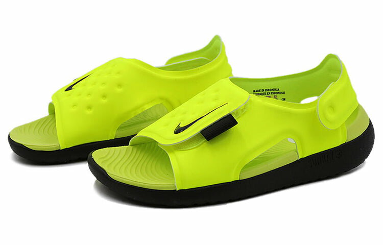 ナイキ 緑 グリーン ジュニア キッズ 【 GREEN NIKE SUNRAY ADJUST 5 VOLT BP AJ9076700 】