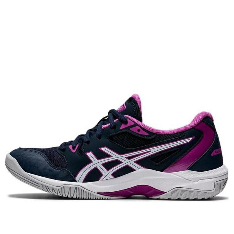 アシックス 青色 ブルー 白色 ホワイト 'FRENCH PURPLE' スニーカー レディース ASICS (WMNS) GEL-ROCKET 10 BLUE 1072A056-400 / BLUE WHITE