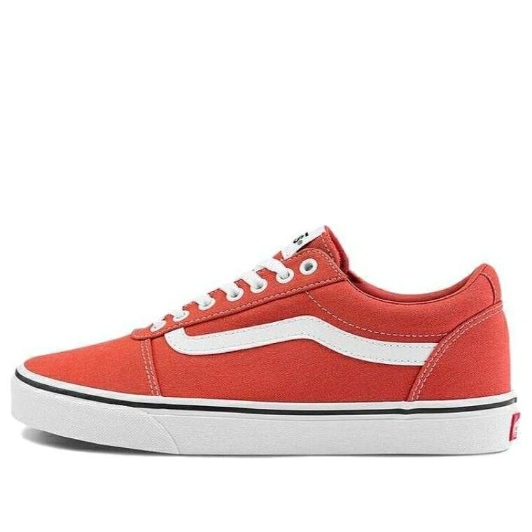 ヴァンズ バンズ 橙 オレンジ 白色 ホワイト 'BURNT ORANGE' スニーカー メンズ VANS WARD VN0A36EMGWP / BURNT ORANGE WHITE
