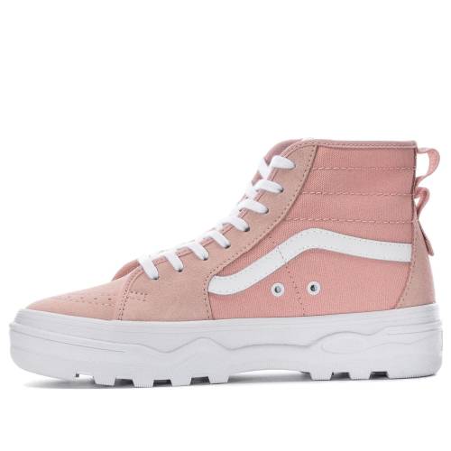 ヴァンズ バンズ スケートハイ ピンク 白色 ホワイト 'DUSTY ROSE' スニーカー レディース VANS (WMNS) SK8-HI SENTRY VN0A5KY5W0D / PINK WHITE
