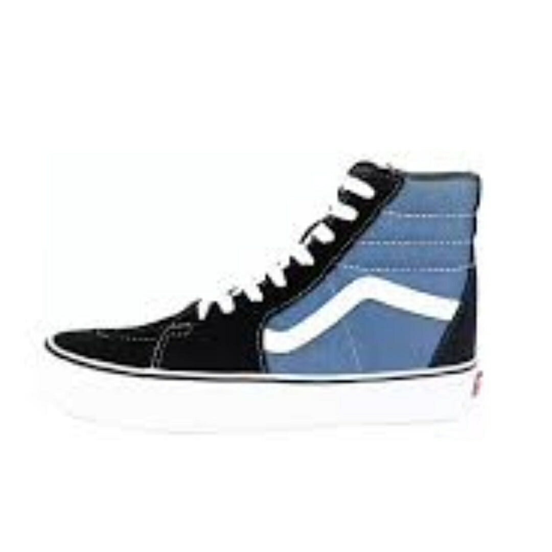 ヴァンズ バンズ 白色 ホワイト 青色 ブルー 黒色 ブラック スケート ハイ 'BLUE BLACK' スニーカー メンズ VANS SK-8 HI WHITE VN000D5INVY1 / BLUE WHITE BLACK