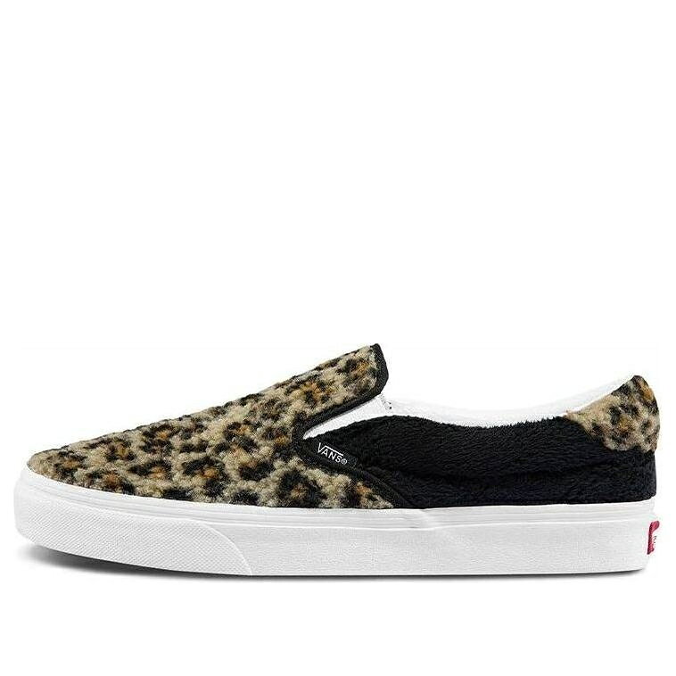 ヴァンズ バンズ スリッポン 黒色 ブラック ヒョウ柄 レオパード 'LEOPARD' スニーカー レディース VANS (WMNS) SLIP-ON 59 VN0A38GU6BX / BLACK LEOPARD