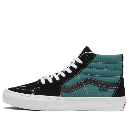 ヴァンズ バンズ スケートハイ 黒色 ブラック 'SAFARI TEAL' スニーカー メンズ VANS SK8-HI - BLACK VN0A5FCC2QX / BLACK TEAL