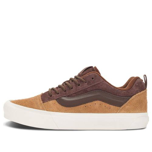 ヴァンズ バンズ 茶色 ブラウン 'BROWN CARAMEL' スニーカー メンズ VANS KNU SKOOL VN0009QCBRO / BROWN CARAMEL