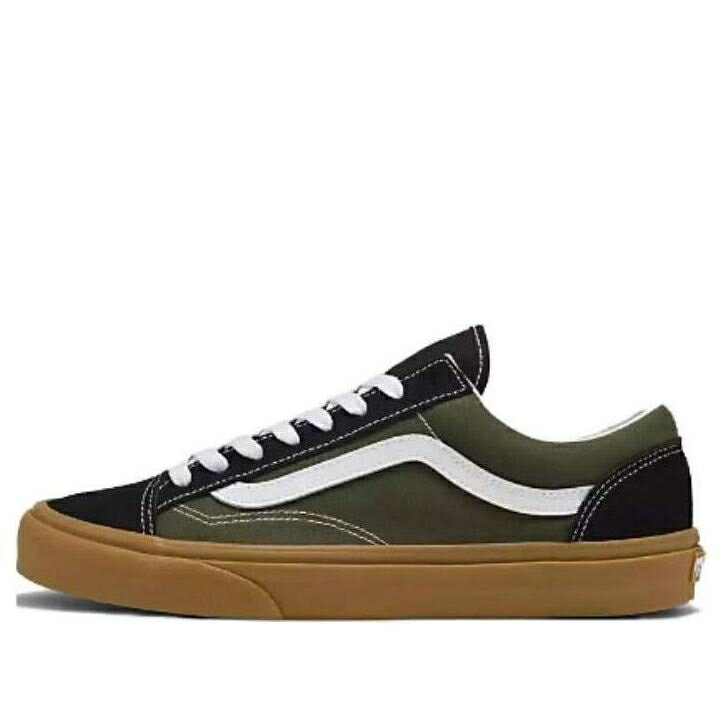 ヴァンズ バンズ スニーカー 運動靴 白色 ホワイト 黒色 ブラック 'BLACK GUM' スニーカー メンズ VANS STYLE 36 2-TONE SHOES WHITE VN0A54F6B9M / BLACK WHITE