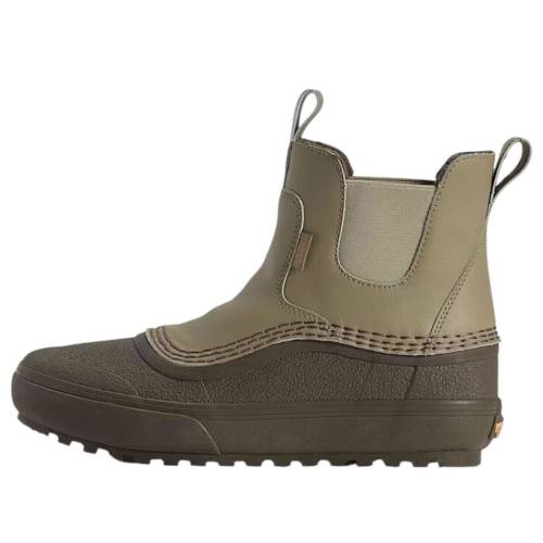 ヴァンズ バンズ スタンダード ミッド ブーツ 緑 グリーン 'BAY GREEN' スニーカー メンズ VANS STANDARD MID CHELSEA WATERPROOF BOOT LEAF VN000D29EMF / BAY LEAF GREEN