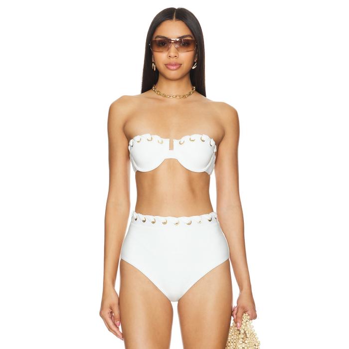 ★Zimmermann★ カットアウト 大人三角ビキニ white 楽天市場】Zimmermann(水着|レディースファッション)の通販