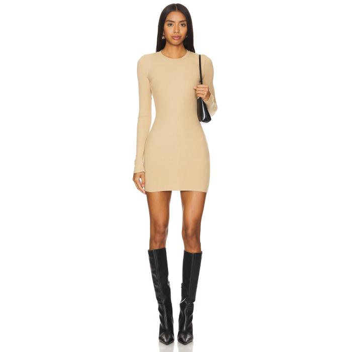 Ser.o.ya 【 Lauren Mini Dress Women Beige 】 ドレス レディースファッション ドレス レディース ベージュ