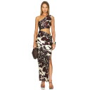 Nicholas 【 Raya One Shoulder Asymmetrical Gown Women 】 レディースファッション ドレス レディース(4)