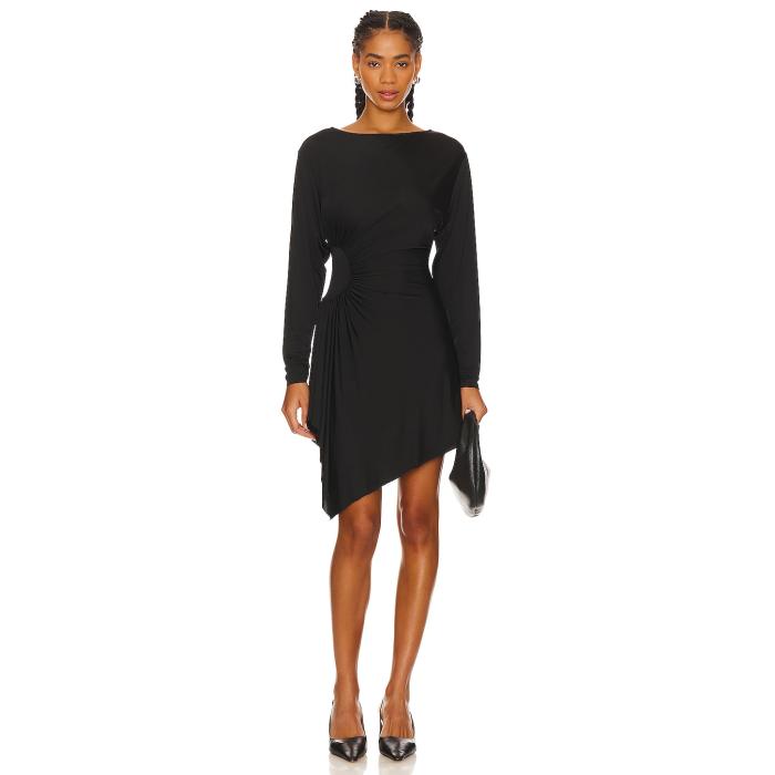 L'academie 【 Cora Mini Dress Women Black 】 ドレス レディースファッション ドレス レディース 黒色 ブラック