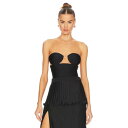 Adriana Degreas 【 Hands Tulle Bodysuit Women 】 ボディースーツ レディースファッション トップス その他 レディース