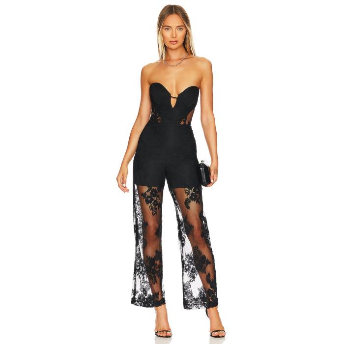 バルドット Bardot 【 X Revolve Rae Lave Jumpsuit Women 】 ジャンプスーツ レディースファッション オールインワン サロペット レディース