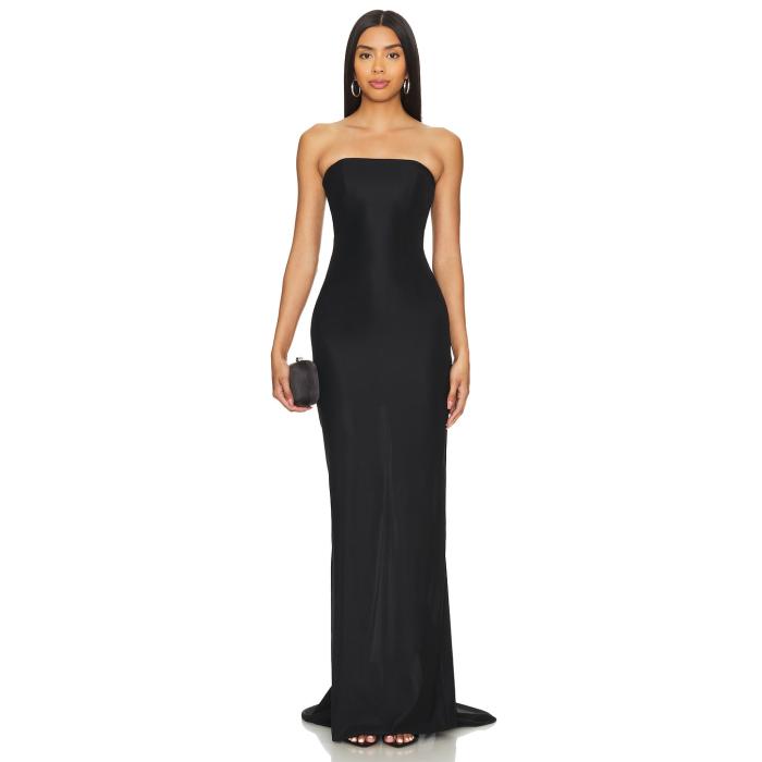 Mother Of All �� Amaya Maxi Dress Women Black �� �ɥ쥹 ��ǥ������ե��å���� �ɥ쥹 ��ǥ����� ���� �֥�å�