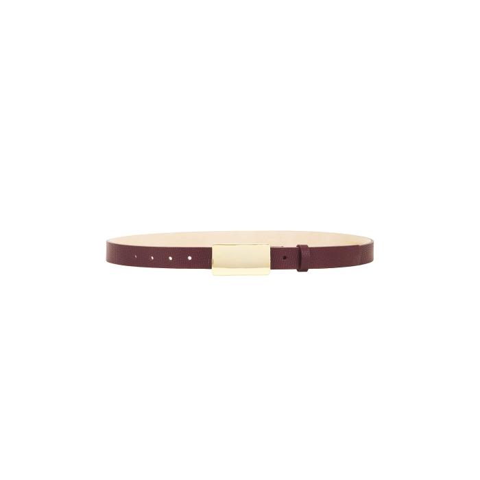 Heaven Mayhem �� Plate Belt Women Gold & Burgundy �� �٥�� �Хå� ��ʪ �֥��ɻ��� �٥�� �����ڥ���� ...