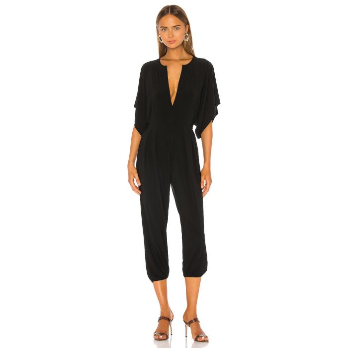 Norma Kamali 【 Kamalikulture Rectangle Jog Jumpsuit Women 】 ジャンプスーツ レディースファッション オールインワン サロペット レディース
