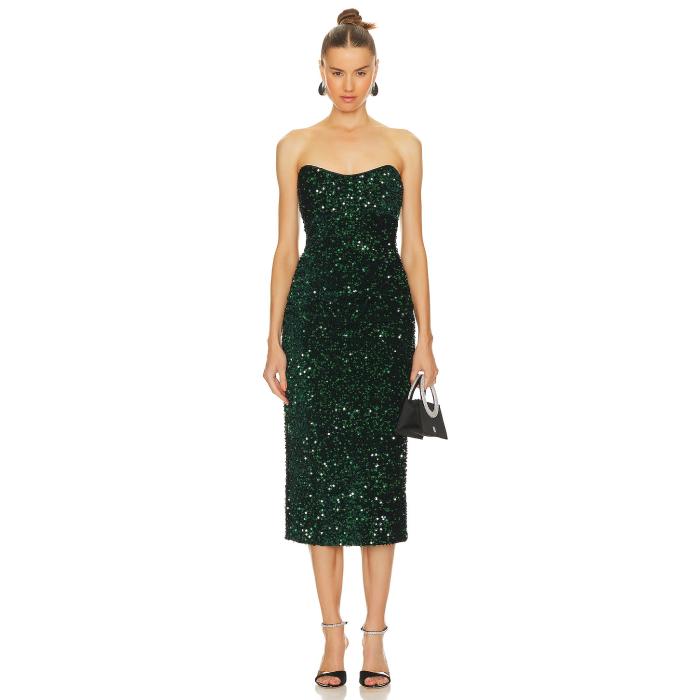 Likely 【 Natalina Dress Women Emerald 】 ドレス レディースファッション ドレス レディース