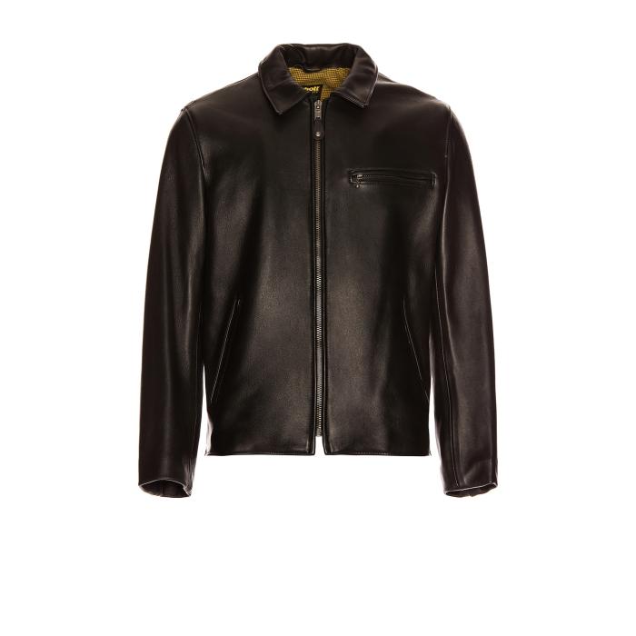 ブランド名Schott性別Men(メンズ)商品名Collar Lamb Leather Jacketカラー・Black