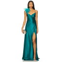 The Sei 【 Wrap Gown With Detachable Ostrich Trim Women 】 wrap ラップ レディースファッション ドレ...