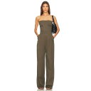 Selmacilek 【 Double Pleated Wide Leg Jumpsuit Women 】 ジャンプスーツ レディースファッション オールインワン サロペット レディース(4)