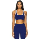 バーリー Varley 【 Move Selma Bra Women Blue Depths & White 】 スポーツ アウトドア スポーツウェア アクセサ...