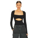 Afrm 【 X Revolve Essentials Vail Bodysuit Women 】 ボディースーツ レディースファッション トップス その他 レディース(4)