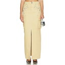 Self-Portrait 【 Embellished Cargo Maxi Skirt Women 】 カーゴ レディースファッション ボトムス スカート レ...