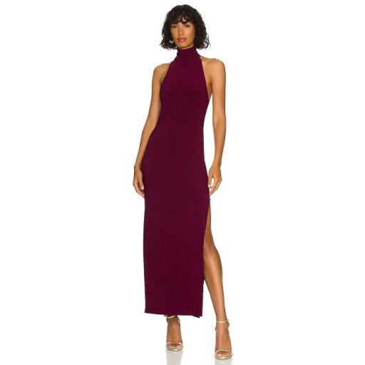Norma Kamali 【 X Revolve Turtle Halter Side Slit Women 】 レディースファッション ドレス レディース Norma Kamali 【 X Revolve Turtle Halter Side Slit Women 】 レディースファッション ドレス レディース