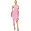 Norma Kamali 【 Drop Shoulder Side Drape Gown Women 】 レディースファッション ドレス レディース(4)