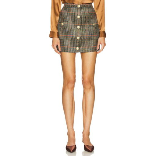 L'agence 【 Zander Button Mini Skirt Women 】 レディースファッション ボトムス スカート レディース L'agence 【 Zander Button Mini Skirt Women 】 レディースファッション ボトムス スカート レディース