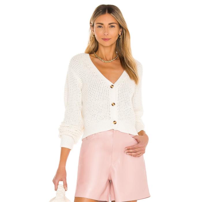 John & Jenn By Line 【 Miles Cardigan Women Chalk 】 カーディガン レディースファッション トップ..