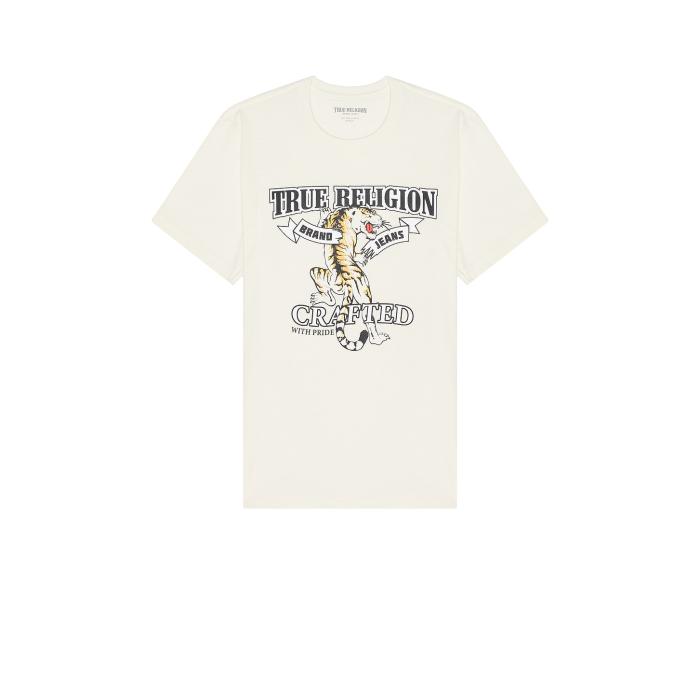 【TRUE RELIGION】ダイナミックなバックプリントロゴ♪Tシャツ白 楽天市場】トゥルーレリジョン Tシャツの通販