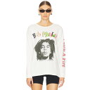 Daydreamer 【 Bob Marley Catch A Fire Relaxed Long Sleeve Tee Shirt Women 】 ファイア Sleeve スリーブ Tシャツ レディースファッション トップス Tシャツ カットソー レディース