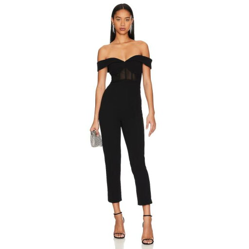 Misha 【 Colby Bonded Jumpsuit Women 】 ジャンプスーツ レディースファッション オールインワン サロペット レディース Misha 【 Colby Bonded Jumpsuit Women 】 ジャンプスーツ レディースファッション オールインワン サロペット レディース