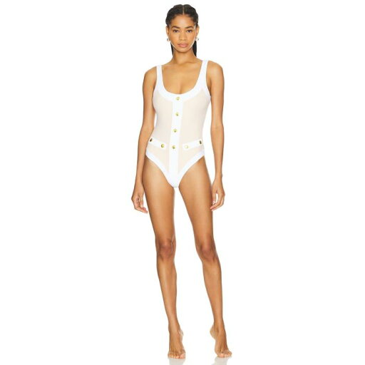 Caroline Constas 【 Sailor One Piece Swimsuit Women 】 水着 レディースファッション 水着 レディース Caroline Constas 【 Sailor One Piece Swimsuit Women 】 水着 レディースファッション 水着 レディース