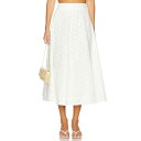 ジマーマン Zimmermann 【 Crush Embroidered Midi Skirt Women 】 レディースファッション ボトムス スカート レデ...