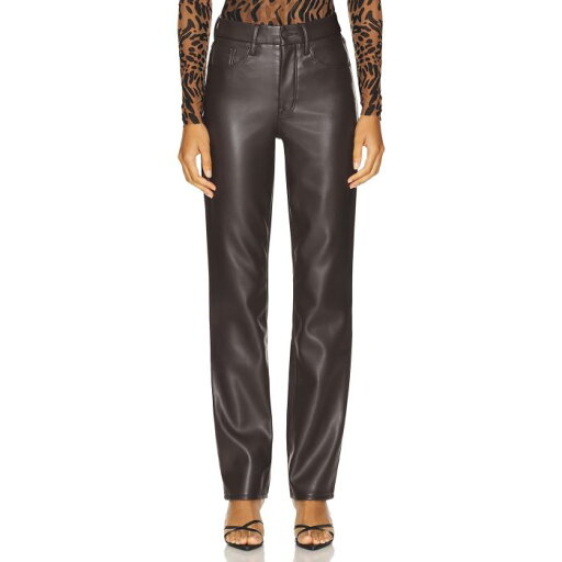 グッドアメリカン Good American 【 Better Than Leather Good Icon Pant Women 】 レザー アイコン パンツ レディースファッション ボトムス パンツ レディース グッドアメリカン Good American 【 Better Than Leather Good Icon Pant Women 】 レザー アイコン パンツ レディースファッション ボトムス パンツ レディース