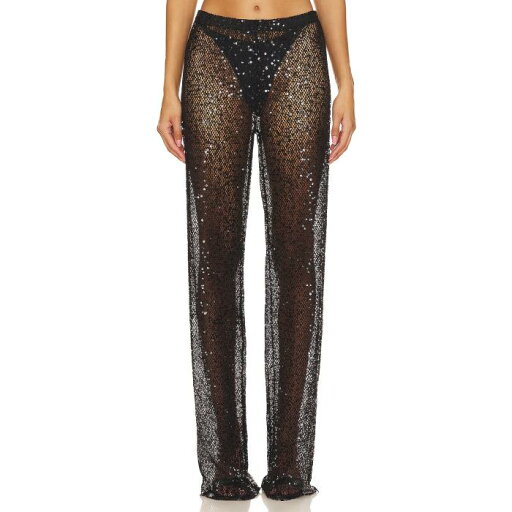 グッドアメリカン Good American 【 Sequins Wide Leg Pant Women 】 パンツ レディースファッション 水着 レディース グッドアメリカン Good American 【 Sequins Wide Leg Pant Women 】 パンツ レディースファッション 水着 レディース