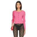 525 【 Eva Cropped Cardi Women 】 レディースファッション トップス カーディガン ボレロ レディース