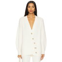 525 【 Evelyn Asymmetrical Luxe Oversized Cardi Women 】 レディースファッション トップス カーディガン ボ...