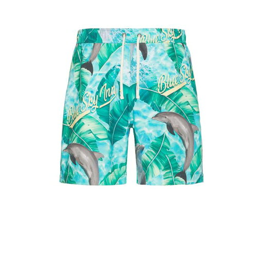 Blue Sky Inn 【 Dolphin Swim Trunks Men 】 メンズファッション 水着 メンズ Blue Sky Inn 【 Dolphin Swim Trunks Men 】 メンズファッション 水着 メンズ